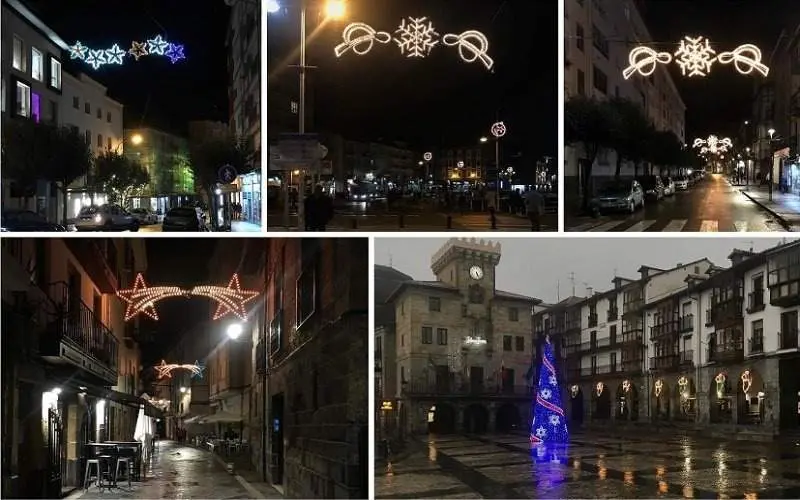 Detalles de la iluminación navideña de 2021