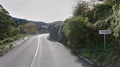 Carretera Castro Urdiales - Mio&ntilde;o