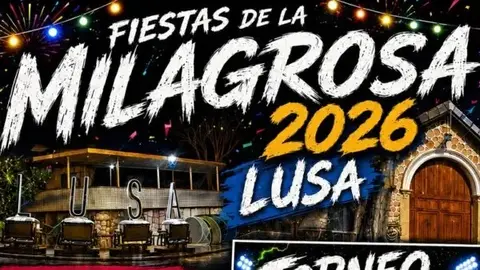 Programa de fiestas de La Milagrosa 2026 de Lusa (Castro Urdiales)