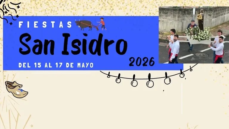 Programa de fiestas de San Isidro 2026 en Cerdigo (Castro Urdiales)