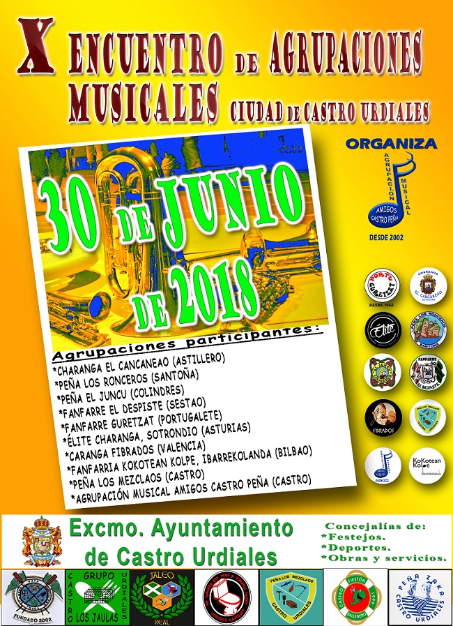 CARTEL DEFINITIVO X ENCUENTRO PROGRAMA DE FIESTAS 2018 2