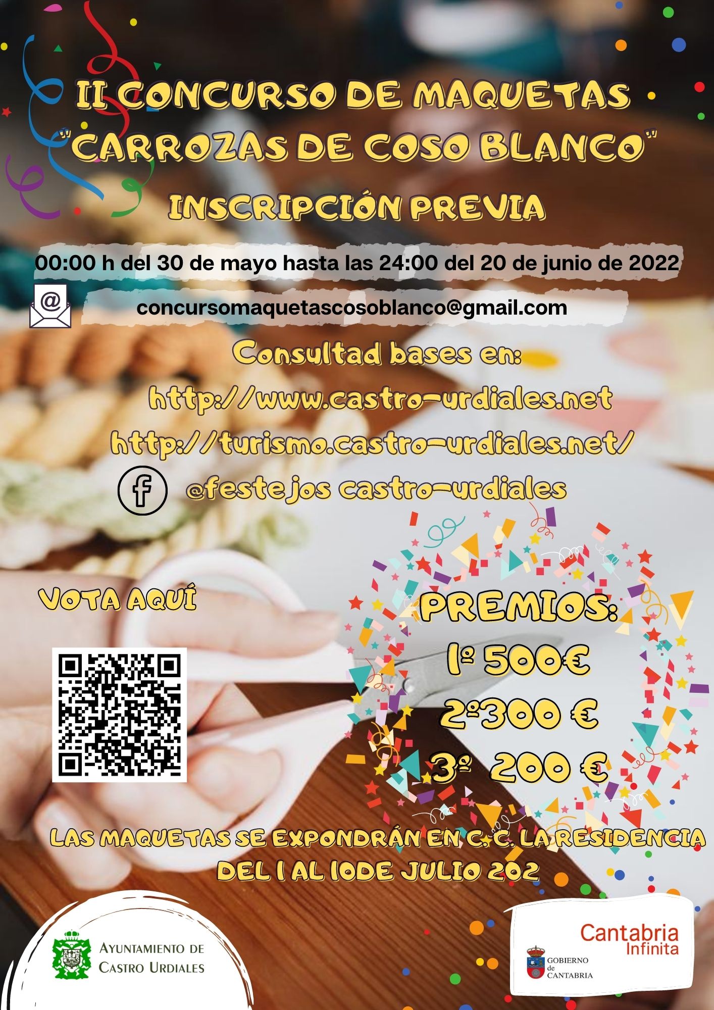 II CONCURSO DE MAQUETAS CARROZAS DE COSO BLANCO 1