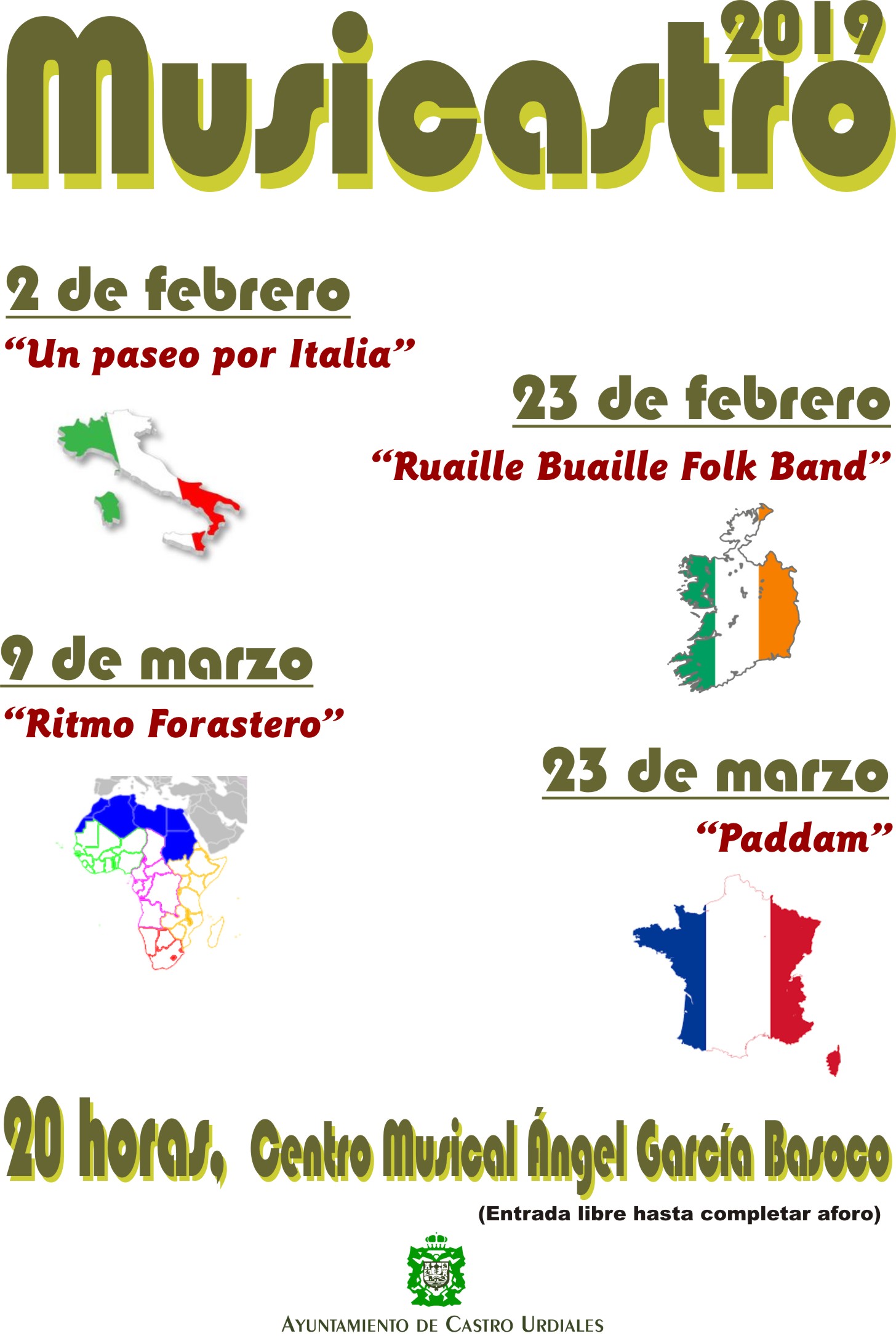 cartel musicastro 2019