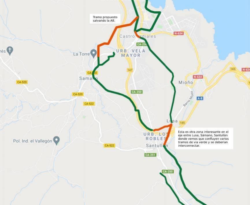 202110 mapa conexion.propuesta podemos carril bici samano