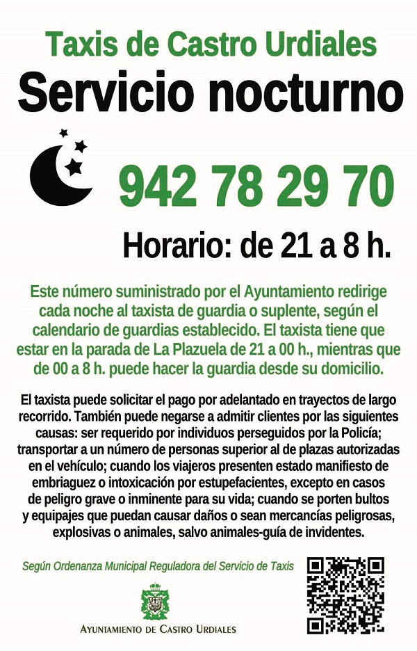 taxis guardia castro urdiales