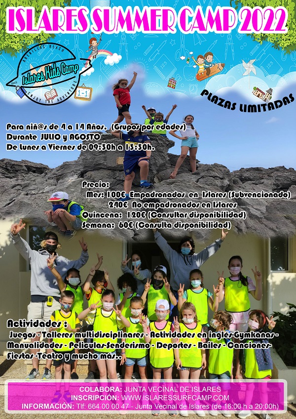 2022 cartel campus kidscamp islares surf