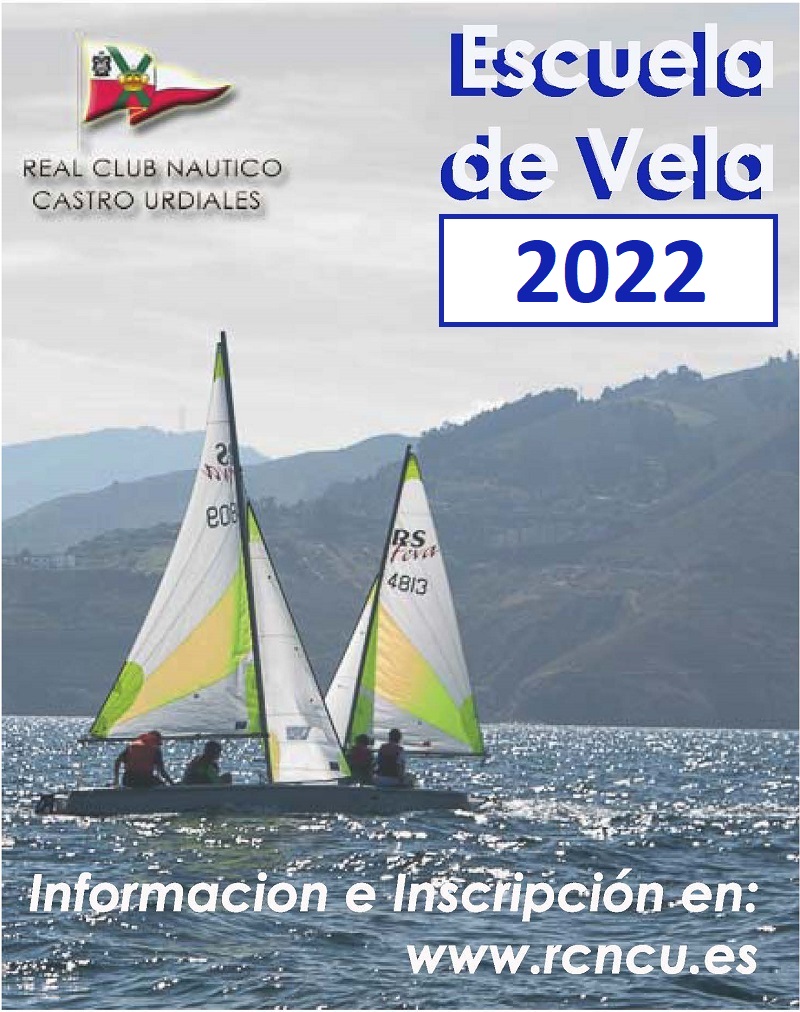 2022 cartel escuela vela nautico castro urdiales