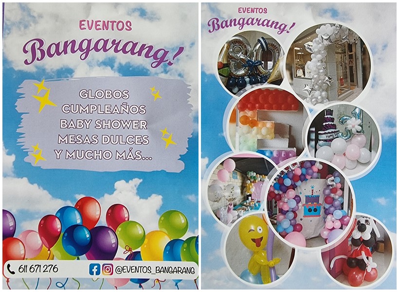 bangarang decoracion globos castro urdiales