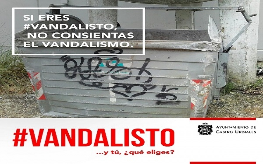 Nuevos episodios de vandalismo el pasado fin de semana en Castro Urdiales