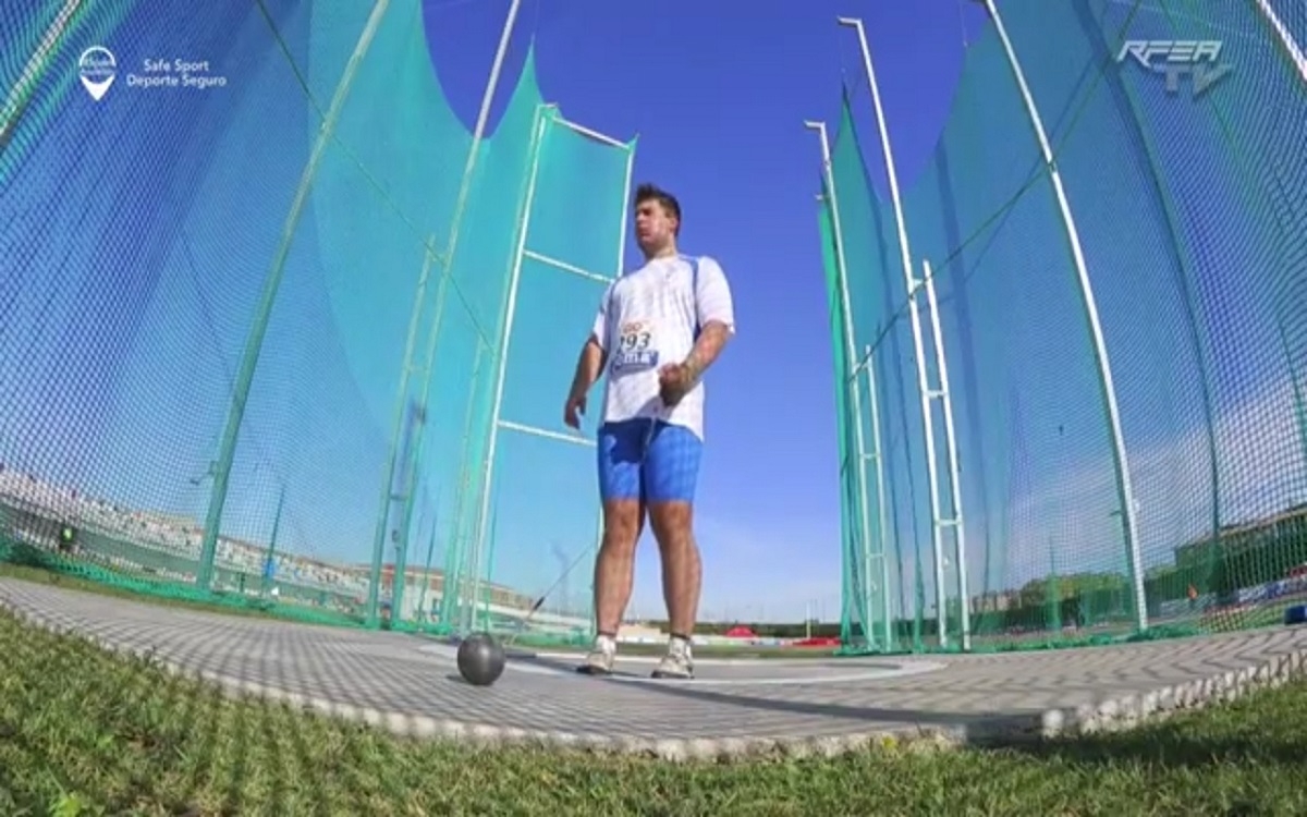 ATLETISMO/ El lanzador del Lance Power, Enrique Pascal asegura su participación en el Campeonato de España
