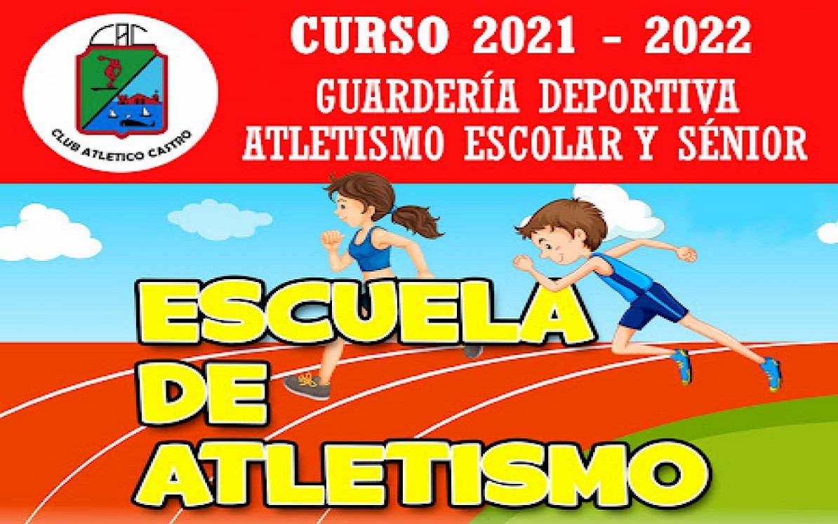 Abierta la inscripción para la Escuela de Atletismo del Club Atlético Castro