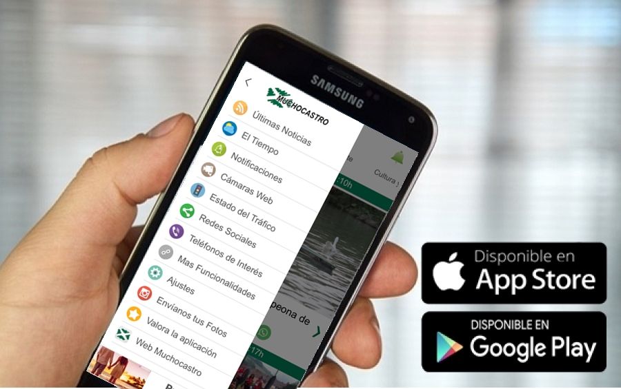 Bájate la app de MUCHOCASTRO para móviles iOS y Android