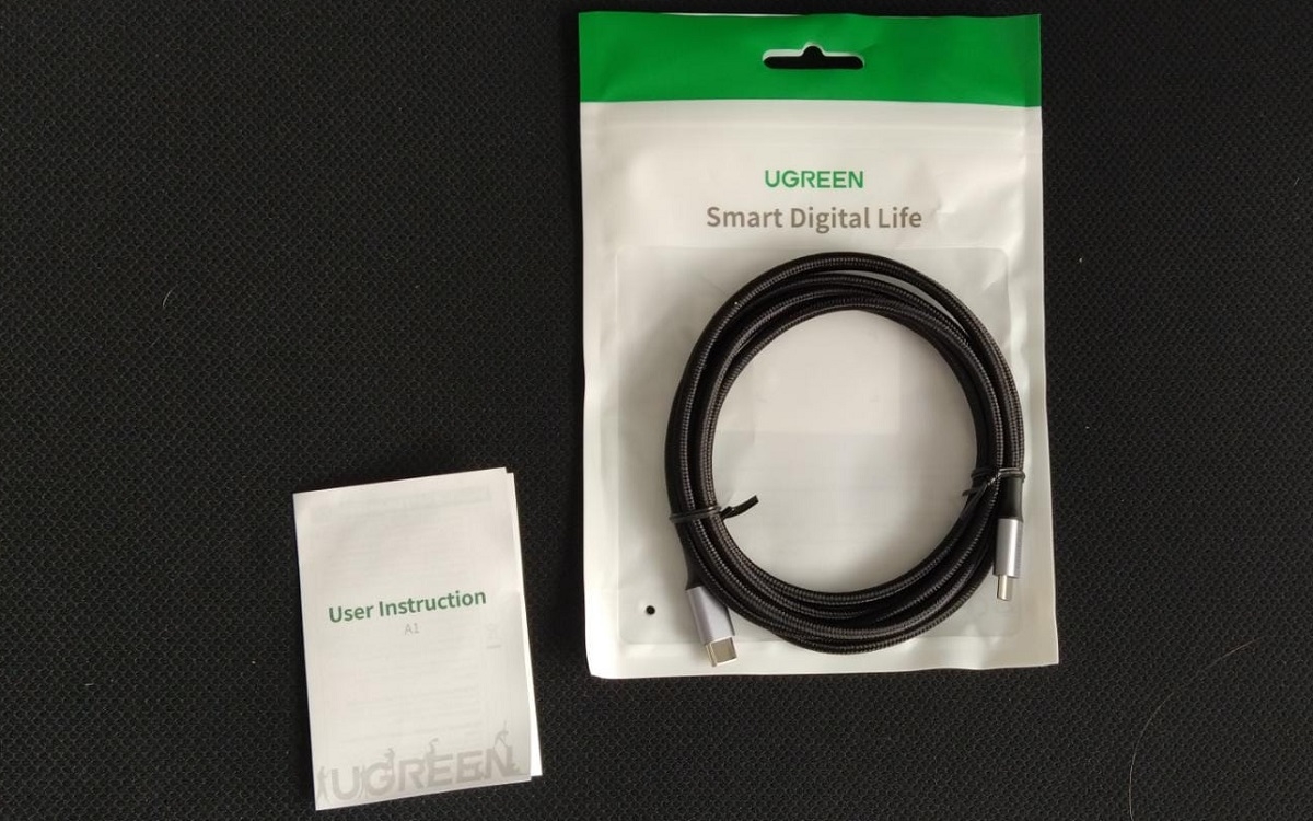 Probamos el cable USB-C a USB-C 100W de la marca UGREEN