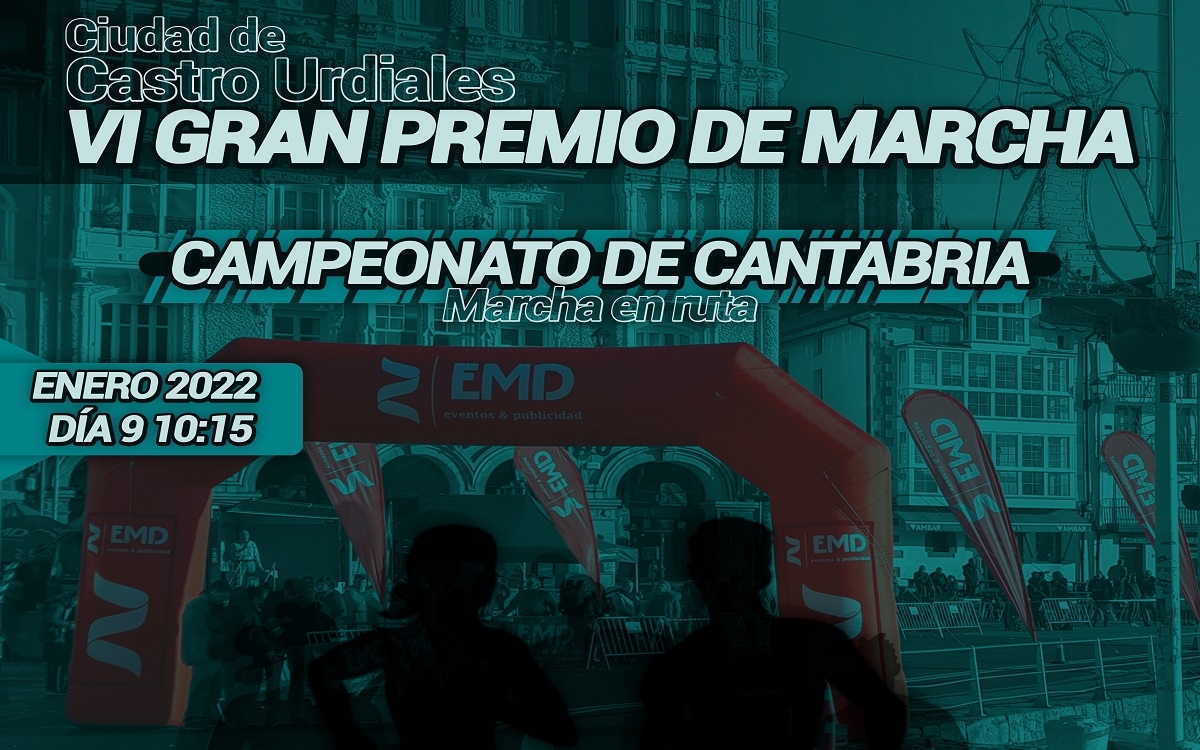 ATLETISMO/ Castro Urdiales acoge este domingo el Campeonato de Cantabria de Marcha en Ruta