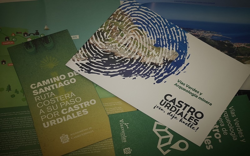 La Concejalía de Turismo de Castro Urdiales lanza nuevos folletos turísticos de Vías Verdes y Camino de Santiago