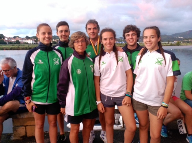 KAYAK/ Oro y plata en el Campeonato de España de Ríos y Travesías para el Kayak Club de Castro Urdiales