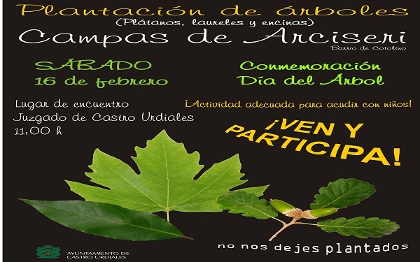 El Ayuntamiento de Castro Urdiales invita a celebrar el Día del Árbol con una plantación en Cotolino