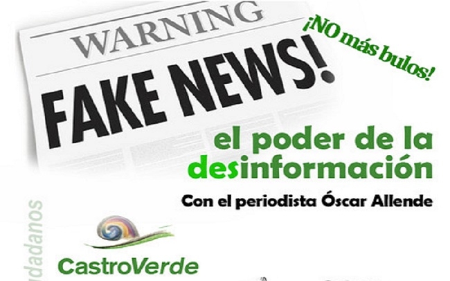 Castro Verde organiza un nuevo Encuentro Ciudadano sobre fake news y el poder de la desinformación
