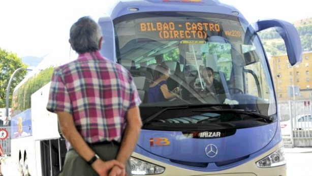 Horarios especiales autobús Bilbao - Castro Navidad 2016