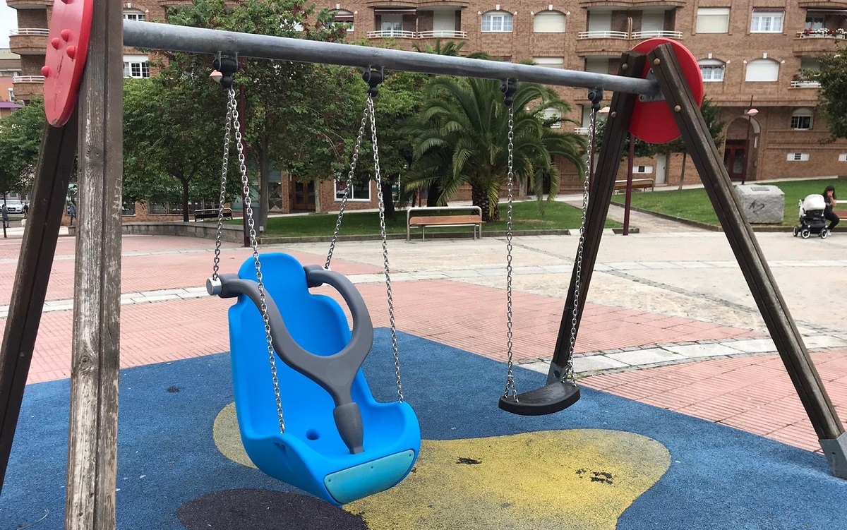 parque de columpios