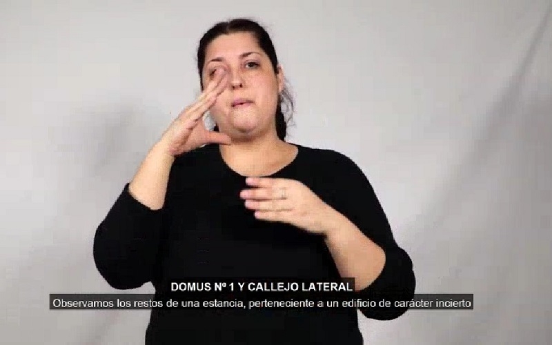 Castro Urdiales celebra el Día Internacional de los Museos incorporando una audioguía en lengua de signos al Yacimiento Flavióbriga