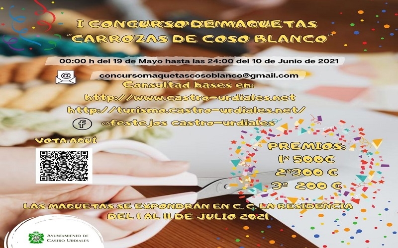 Castro Urdiales organiza un concurso de maquetas de carrozas de Coso Blanco