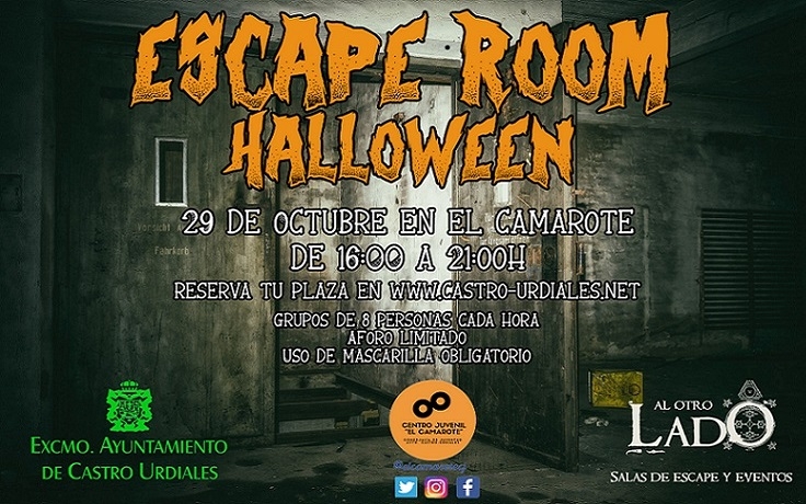 Sala de escape gratuita con motivo de Halloween en El Camarote de Castro Urdiales