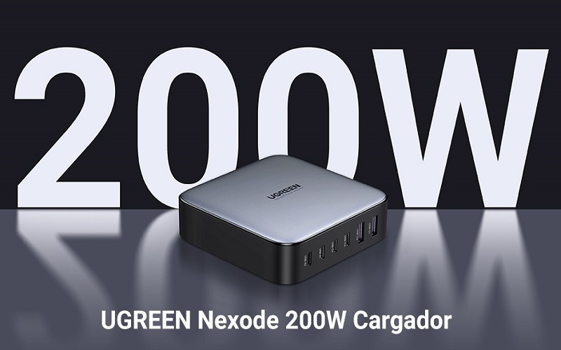 Probamos la estación de carga Nexode 200W de la marca UGREEN