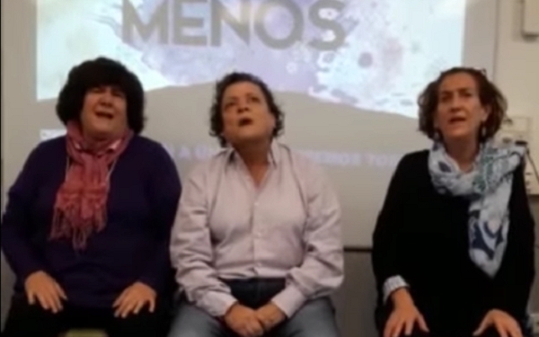 [VIDEO] Las Sinsombrero graban un video con motivo del 25N y animan a acudir a la concentración de este jueves