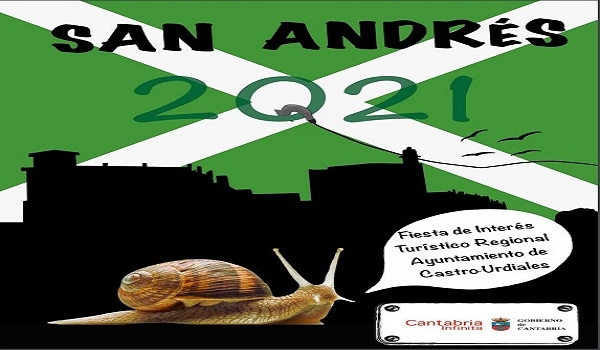 Programa de fiestas San Andrés 2021 en Castro Urdiales