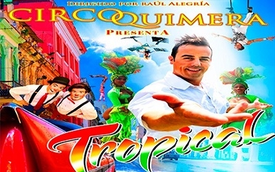 El Circo Quimera representará su espectáculo “Tropical” este verano en Santander