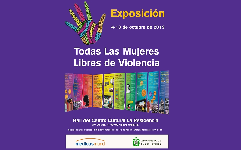 Castro Urdiales acogerá la exposición “Todas las mujeres libres de violencia”