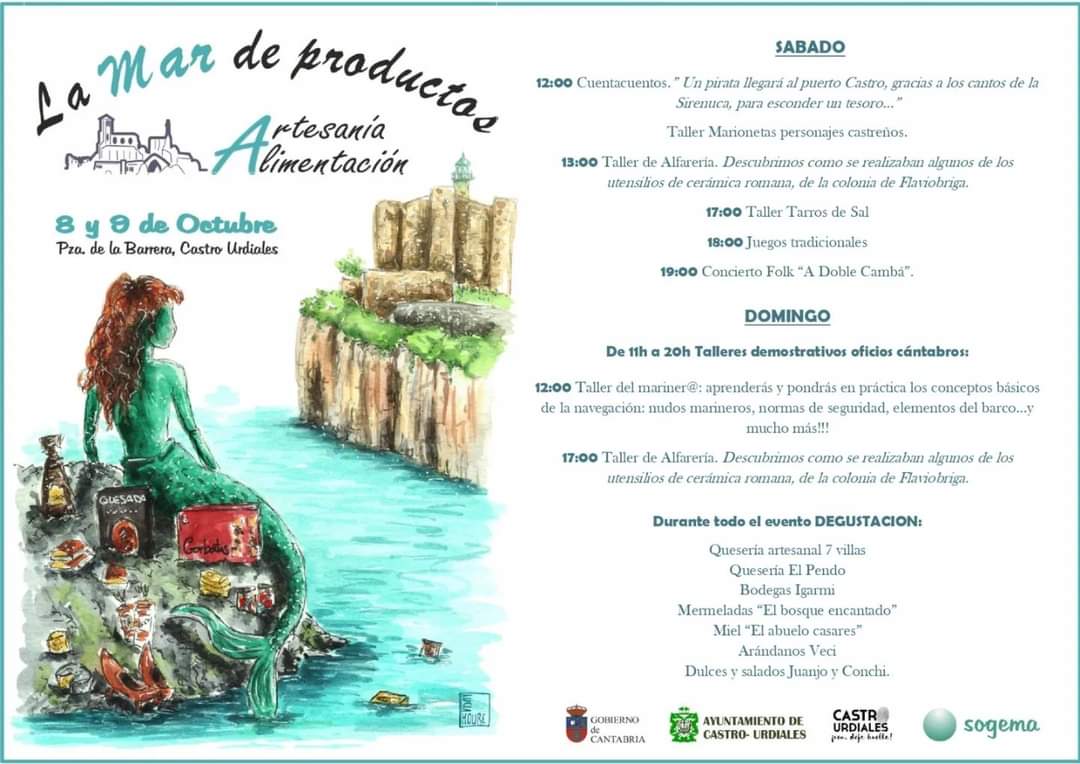 Cartel jornada La Mar de Productos
