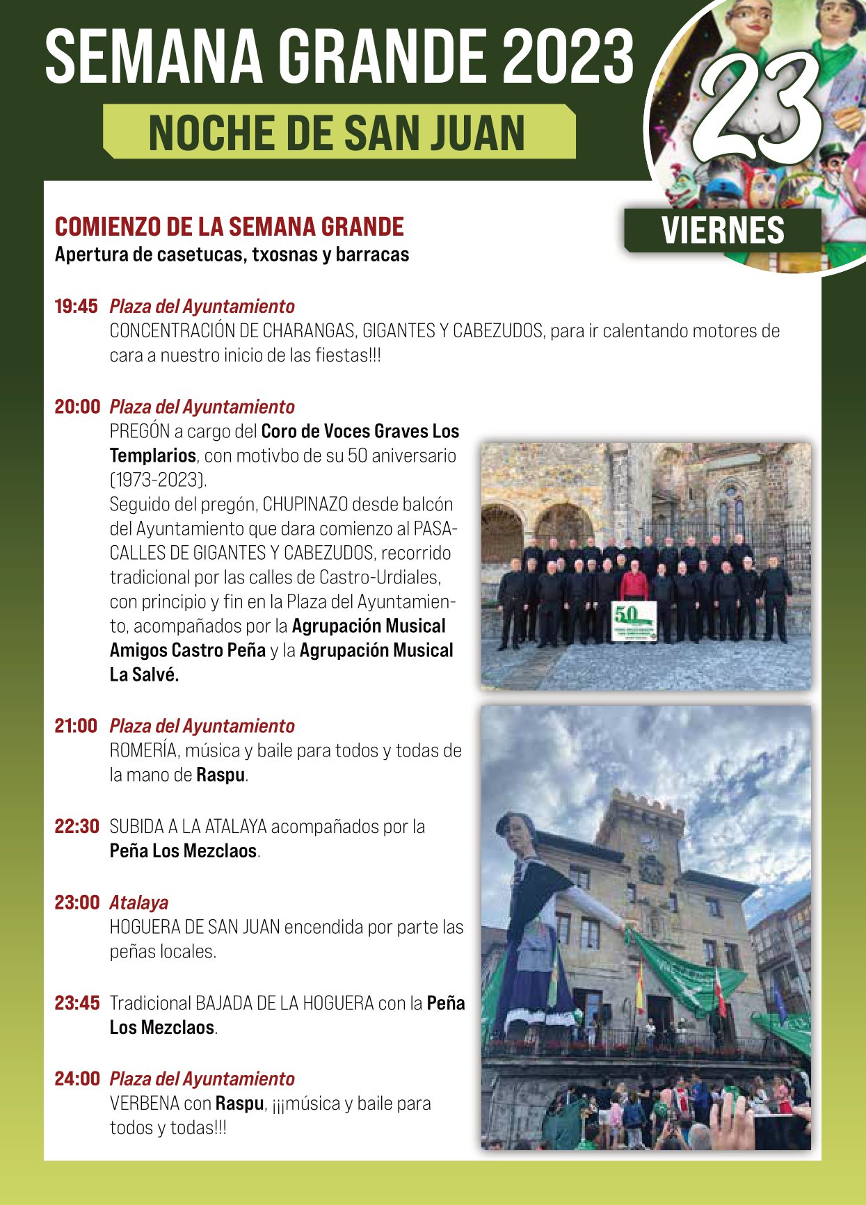 Programa Semana Grande 2023-09