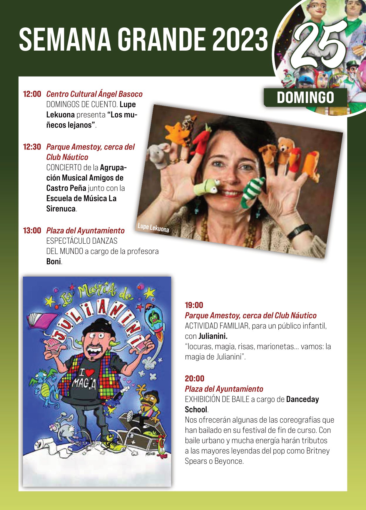 Programa Semana Grande 2023-19