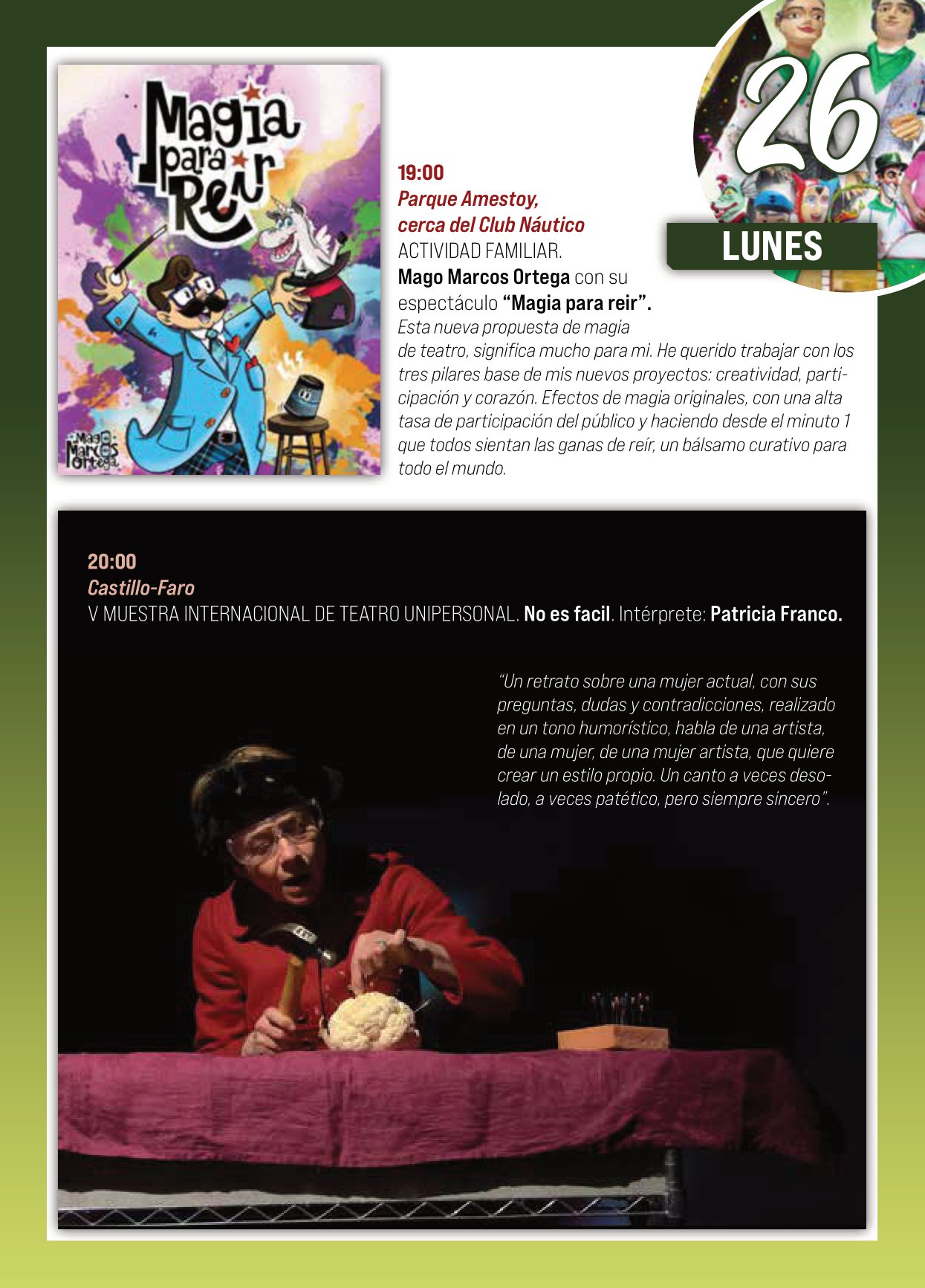 Programa Semana Grande 2023-25