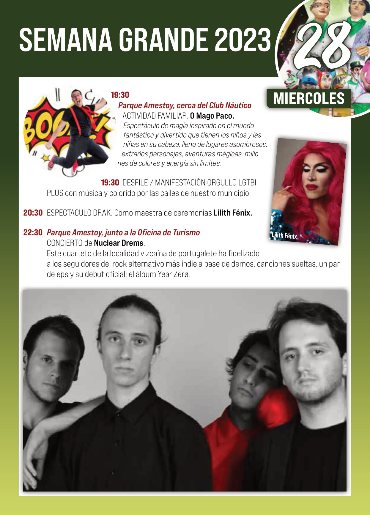 Programa Semana Grande 2023-33