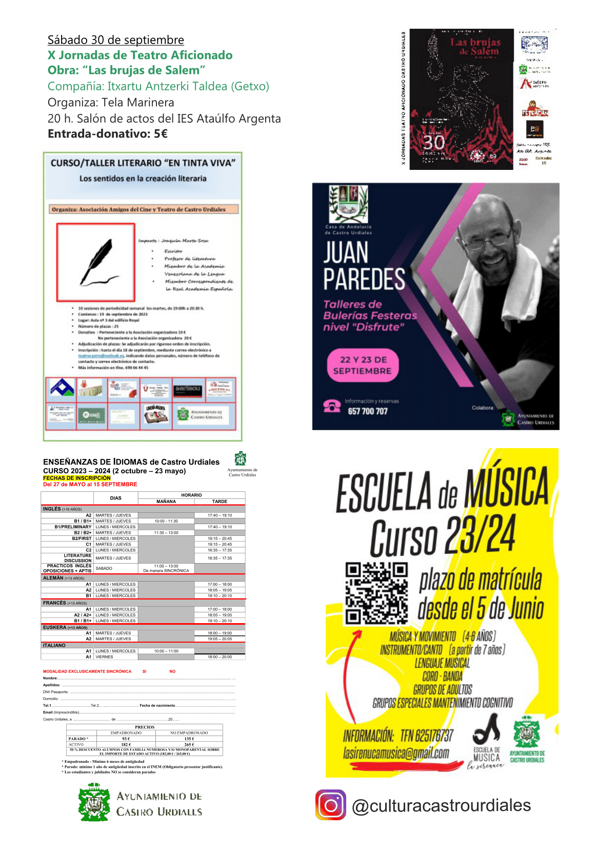 PROGRAMACIÓN SEPTIEMBRE 2023-4