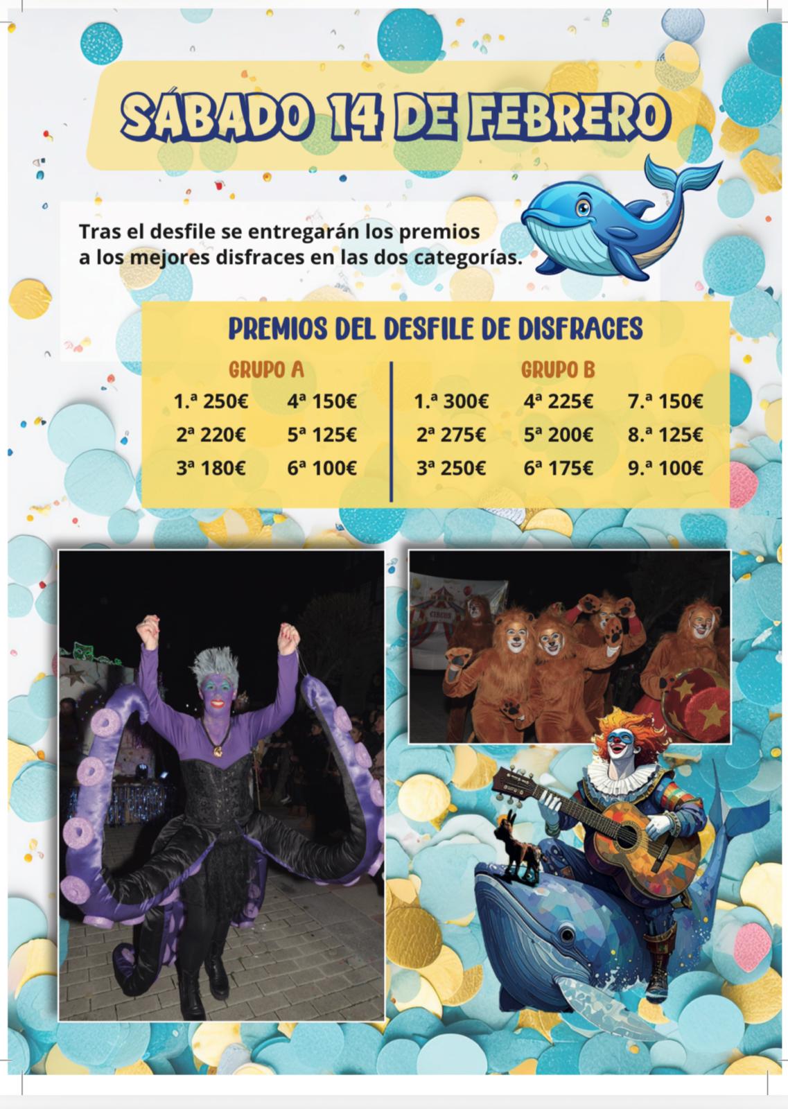 PREMIOS DESFILE