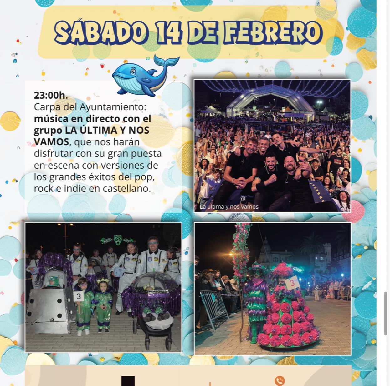 SÁBADO 14 NOCHE