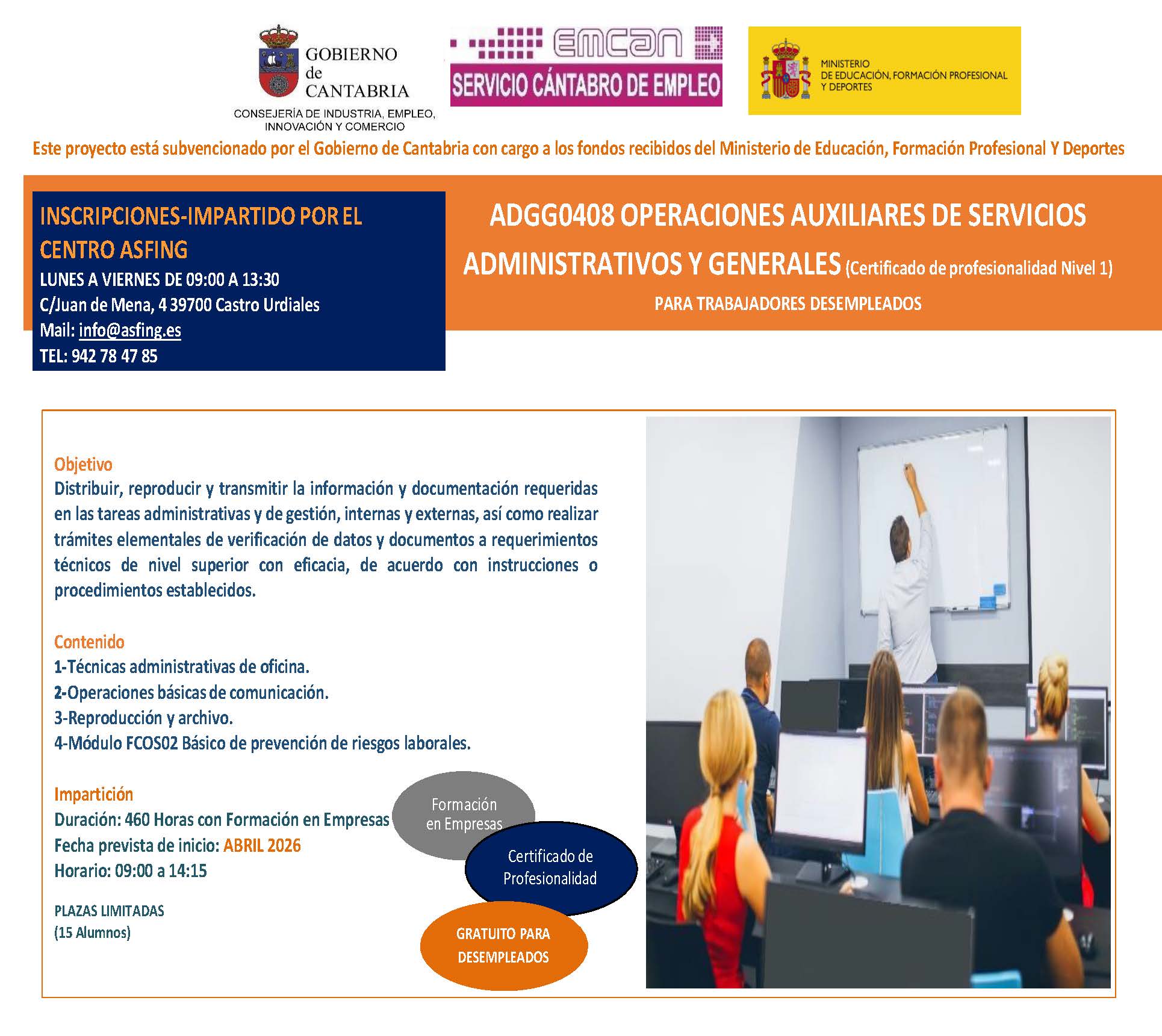 2. PUBLICIDAD OPERACIONES AUXILIARES DE SERVICIOS ADMINISTRATIVOS Y GENERALES